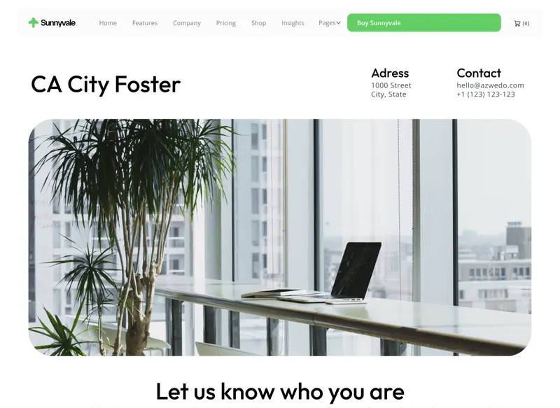 App Webflow Template -
Sunnyvale - Created by Wedoflow.com and Azwedo.com