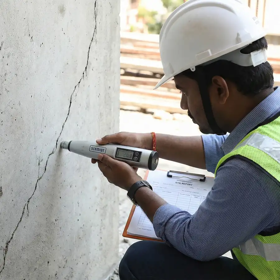 Forensic Wall Crack Inspection and NDT Testing