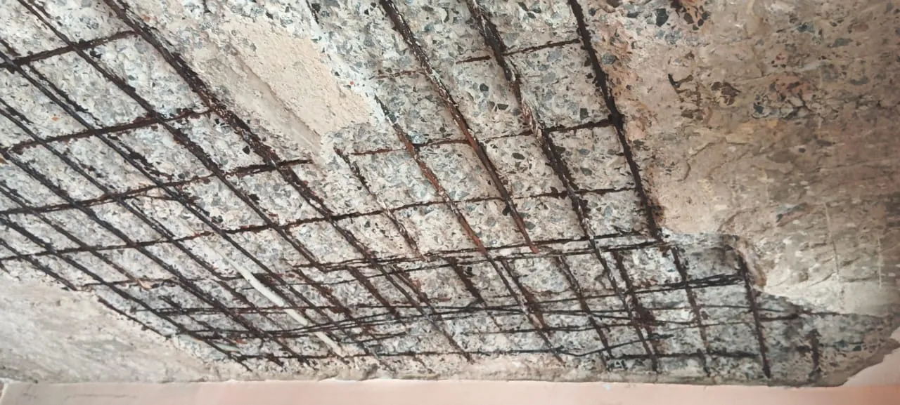 RCC Rebar Spalling