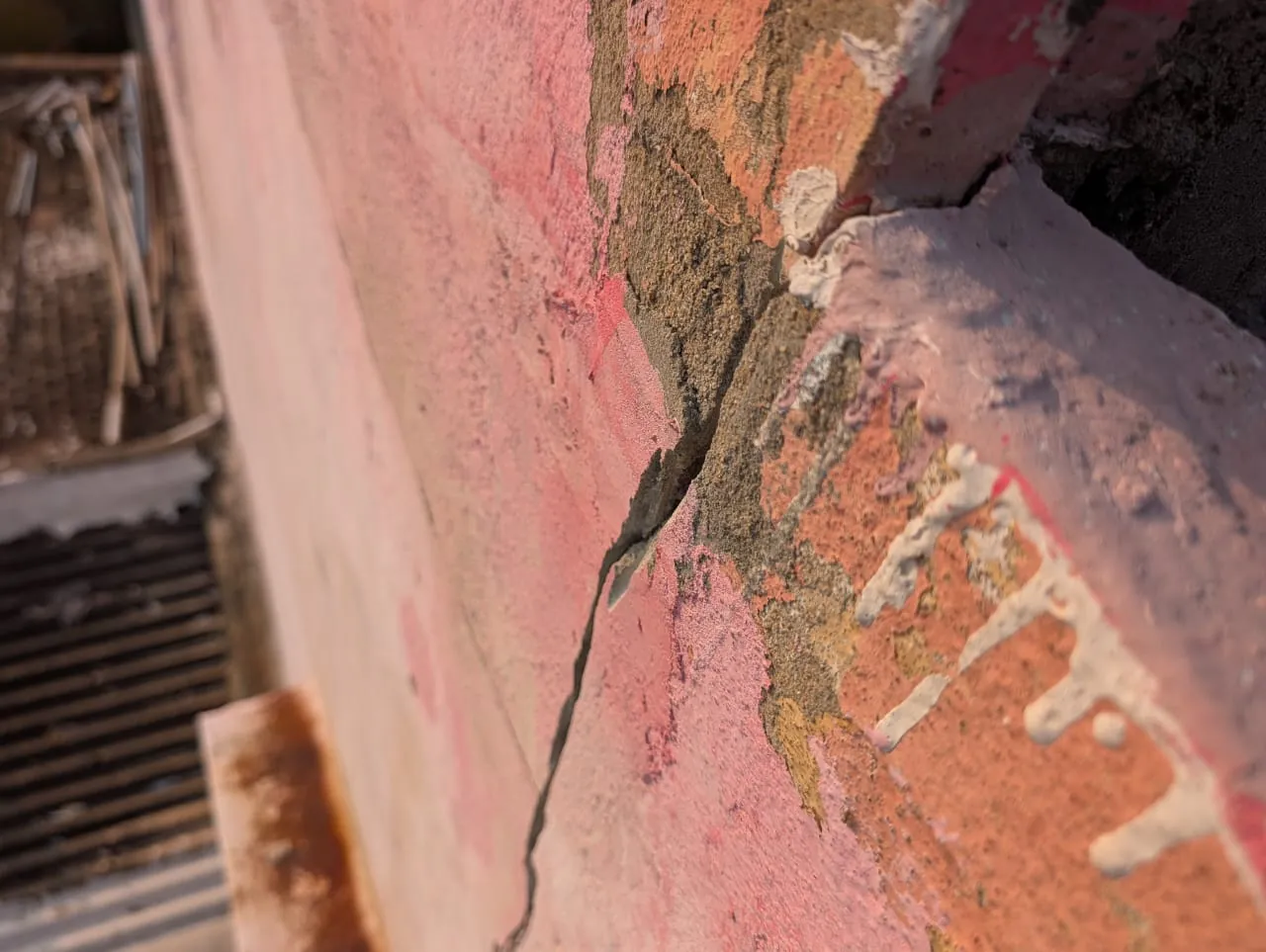External Wall Crack Repair