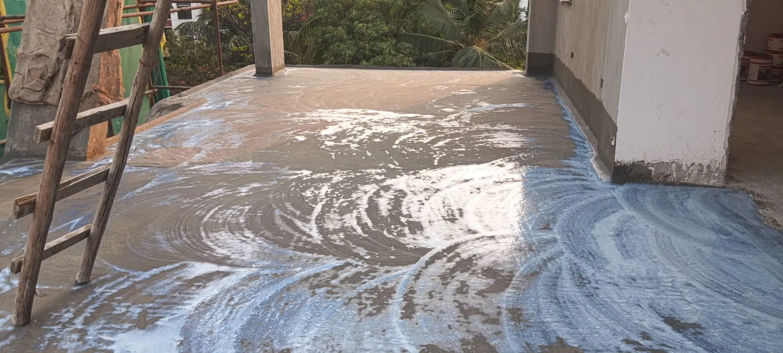 Terrace Floor Fresh Coat