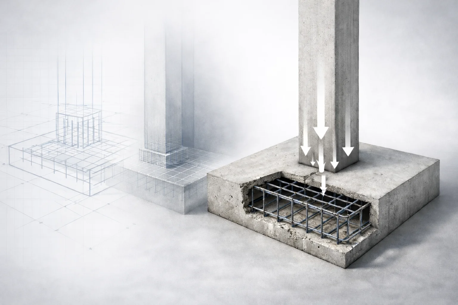 RCC Footing Reinforcement Detailing