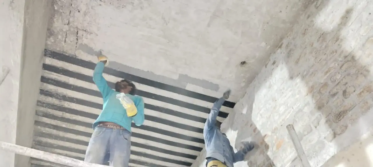 CFRP Slab Strengthening Work in Chennai