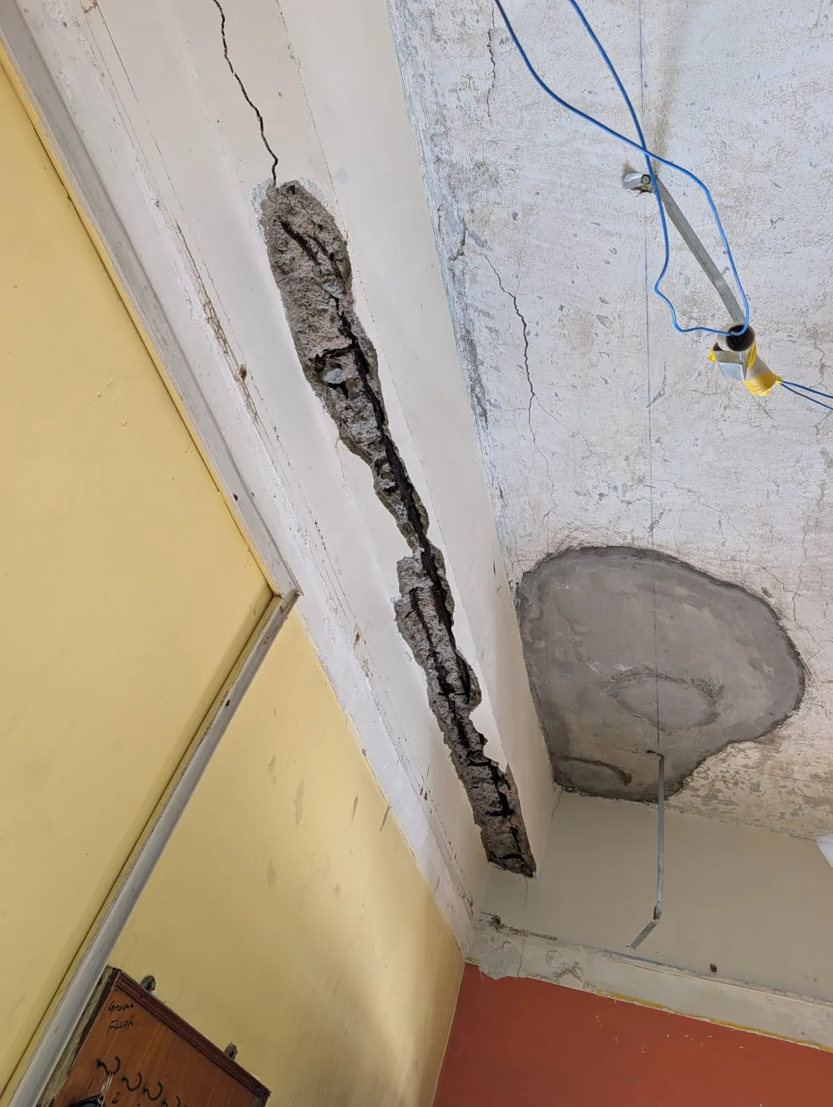 Structural strengthening and column section restoration — residential building repair Chennai