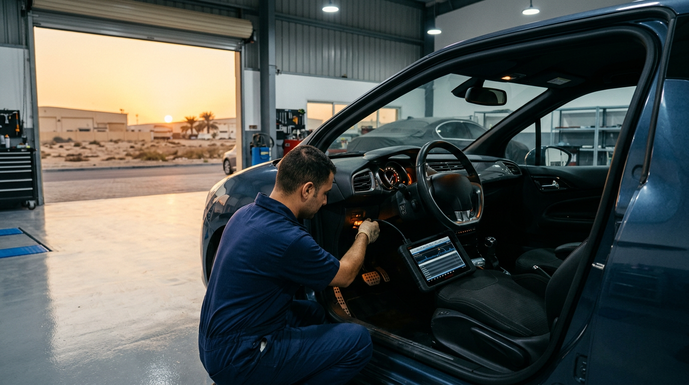 Peugeot service and repair at JAD Garage Dubai