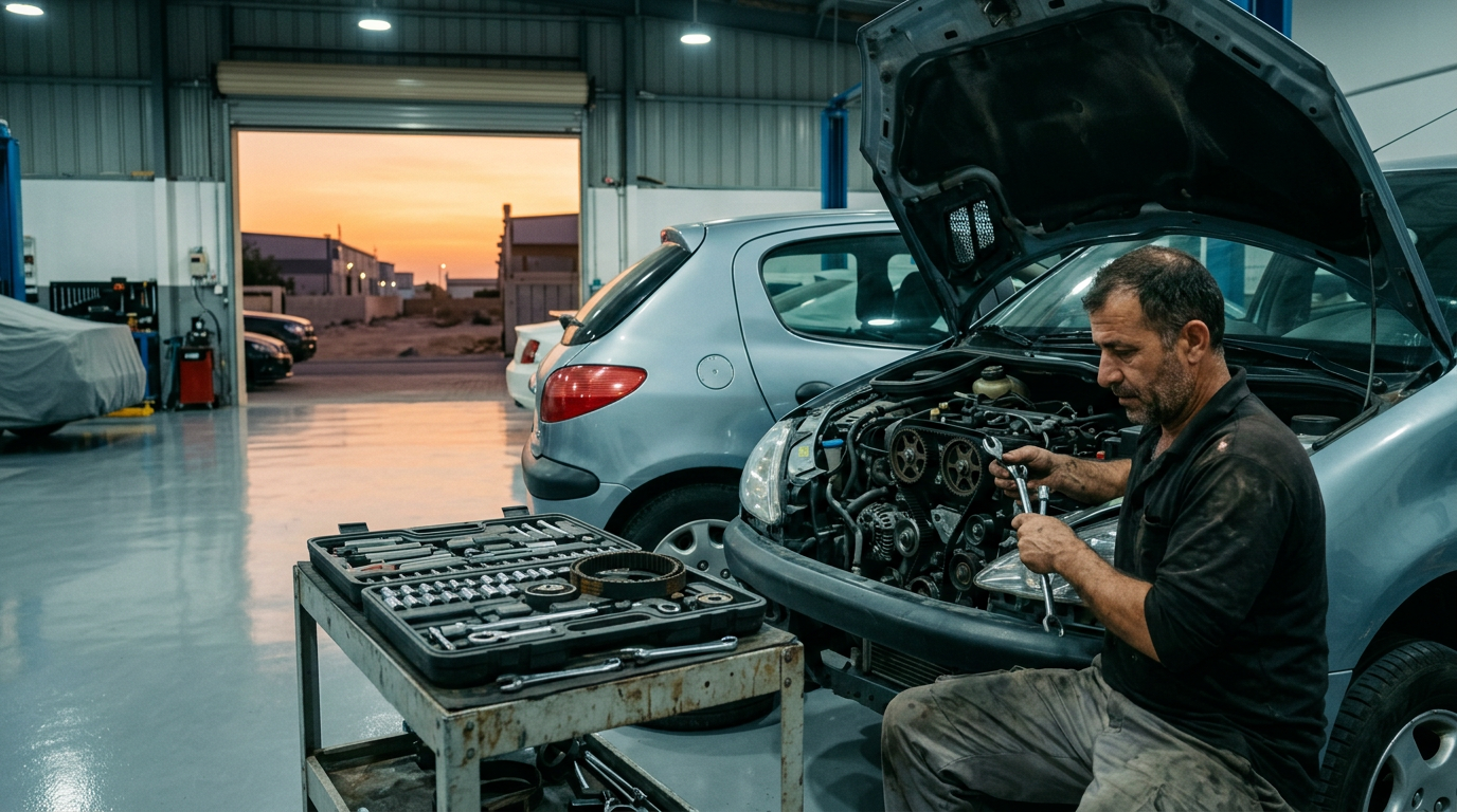 Renault service and repair at JAD Garage Dubai