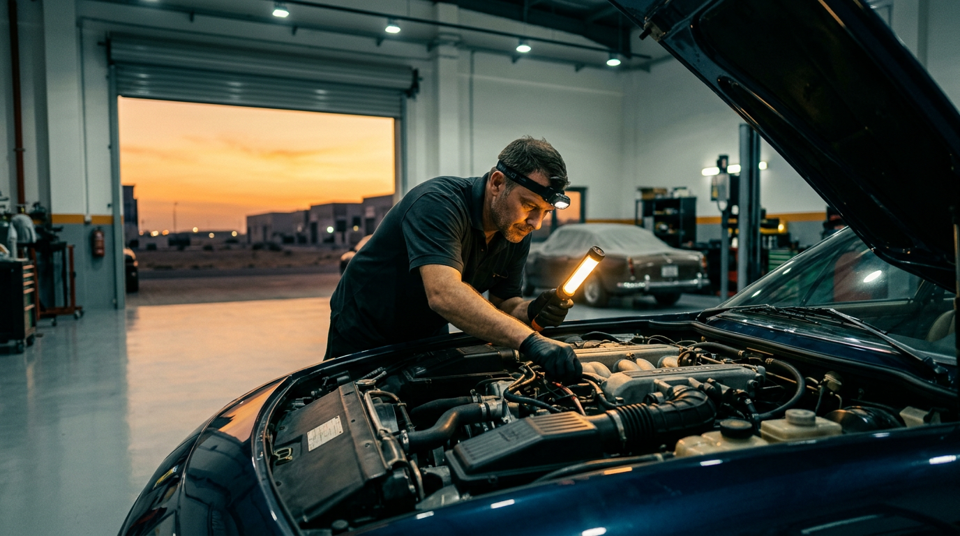 Maserati service and repair at JAD Garage Dubai