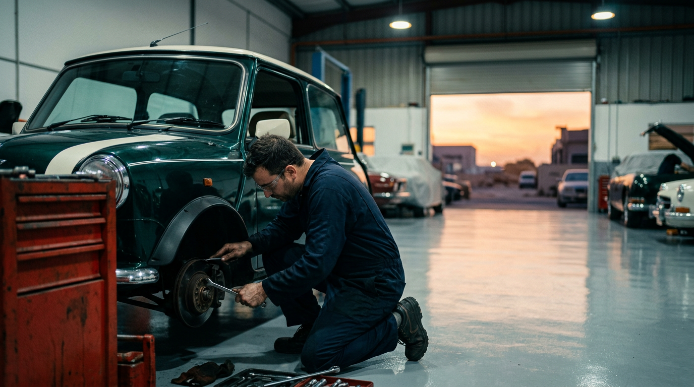 MINI service and repair at JAD Garage Dubai