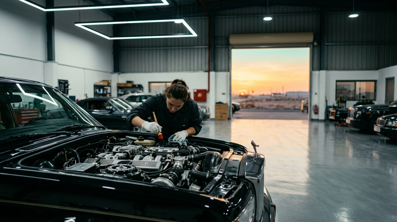 Rolls-Royce service and repair at JAD Garage Dubai