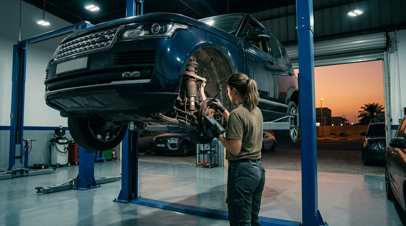 Land Rover / Range Rover service and repair at JAD Garage Dubai