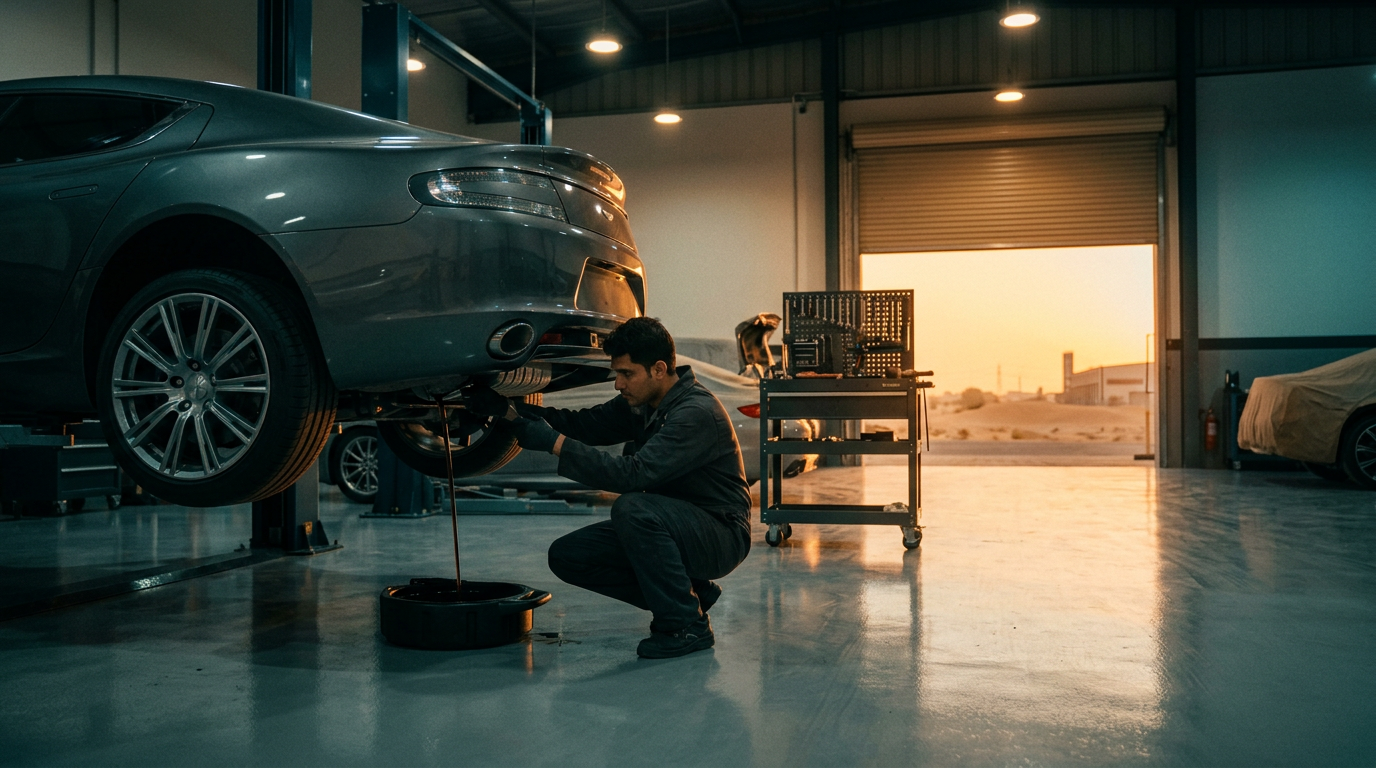 Jaguar service and repair at JAD Garage Dubai
