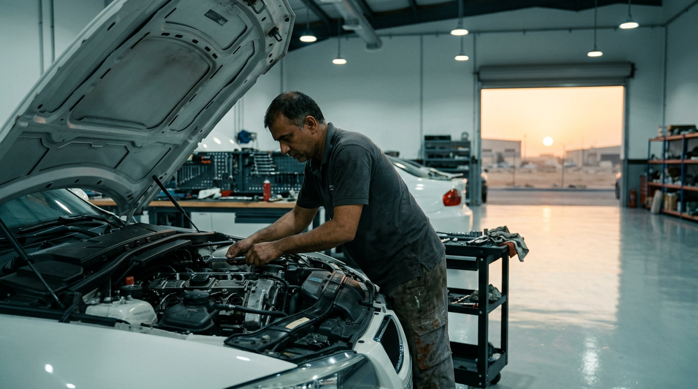 BMW service and repair at JAD Garage Dubai
