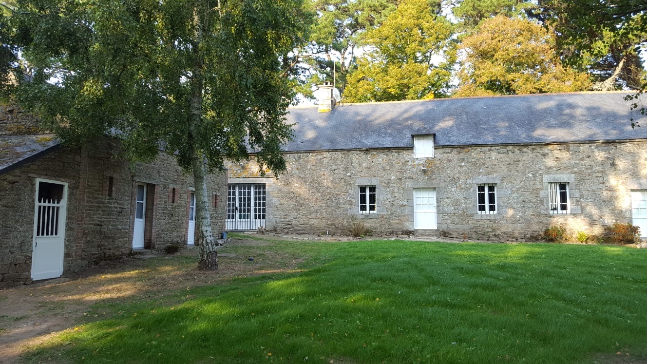 Un jardin privé, dans un cadre magnifique