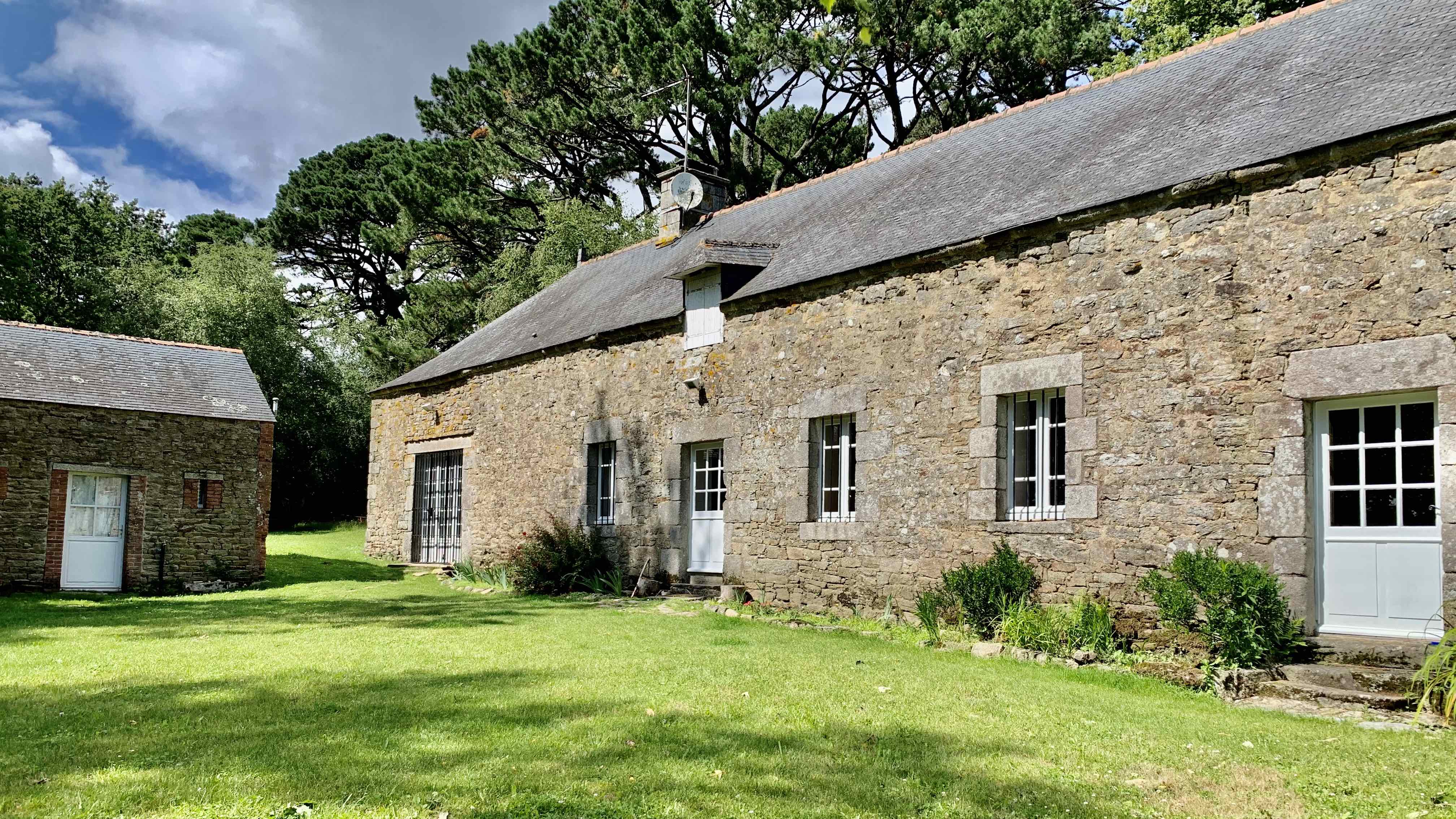 Le gîte de la Bergerie vu de l'extérieur