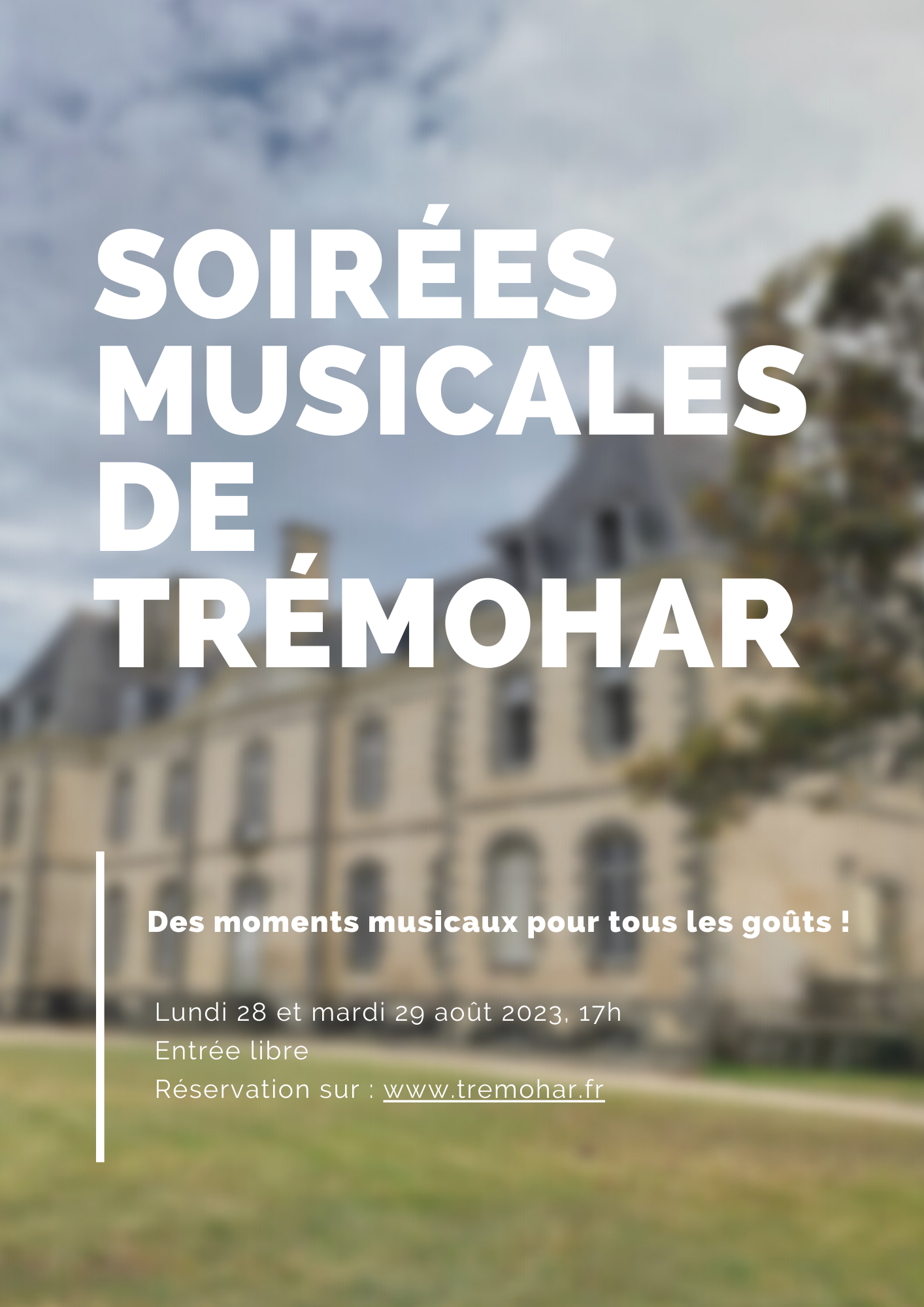 Soirées musicales de Trémohar, édition 2023