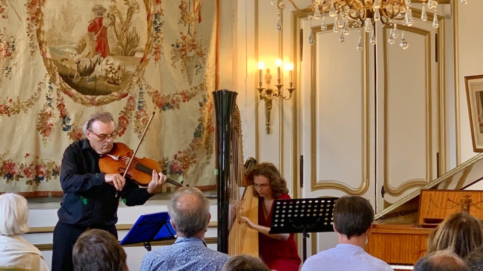 Soirée musicale au Château de Trémohar, juillet 2020