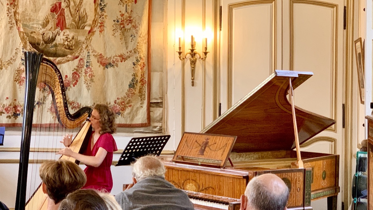 Soirée musicale au Château de Trémohar, juillet 2020