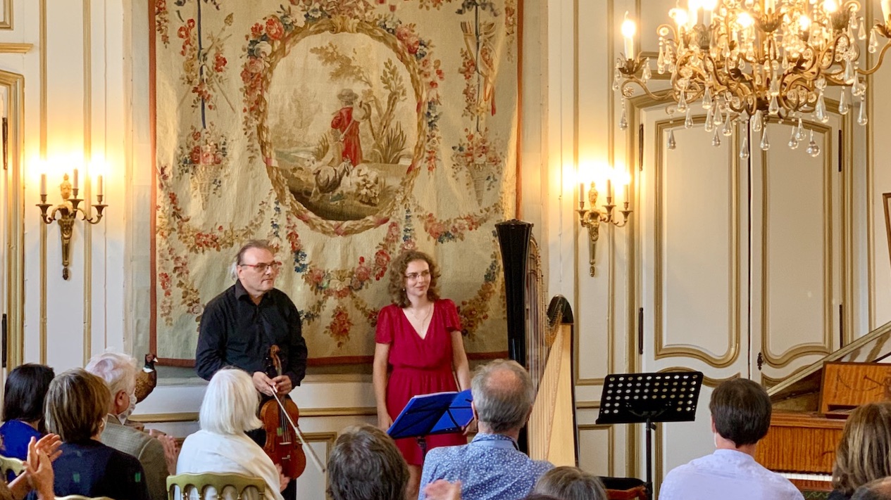 Soirée musicale au Château de Trémohar, juillet 2020