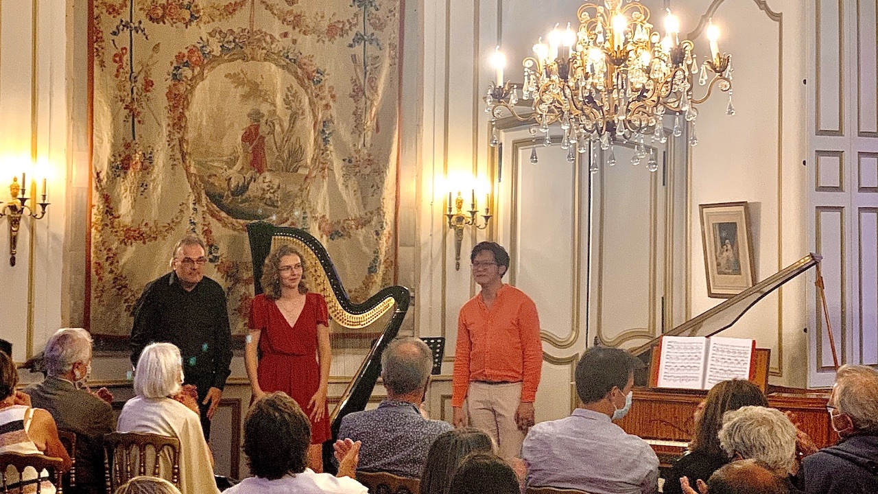 Soirée musicale au Château de Trémohar, juillet 2020