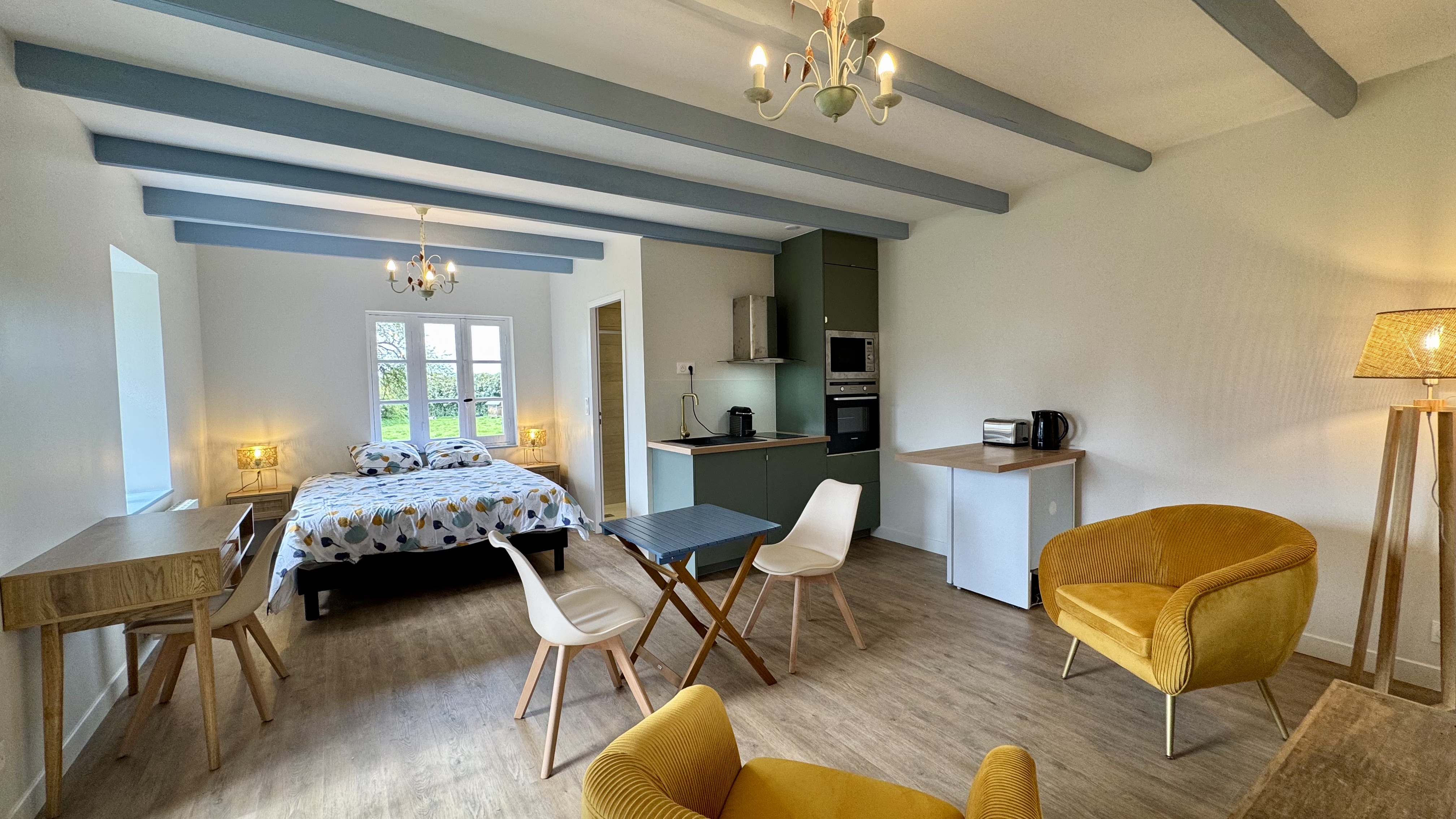 Un espace de vie cosy et moderne