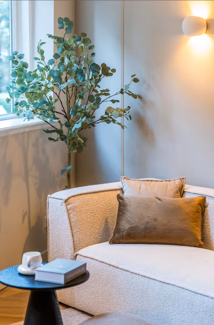 Interior view of Joan Real Estate office