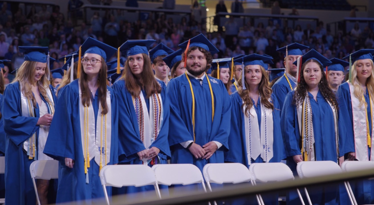 Text on a dark gradient background reading 'Every brand wants content that connects' with 'connects' highlighted in yellow.