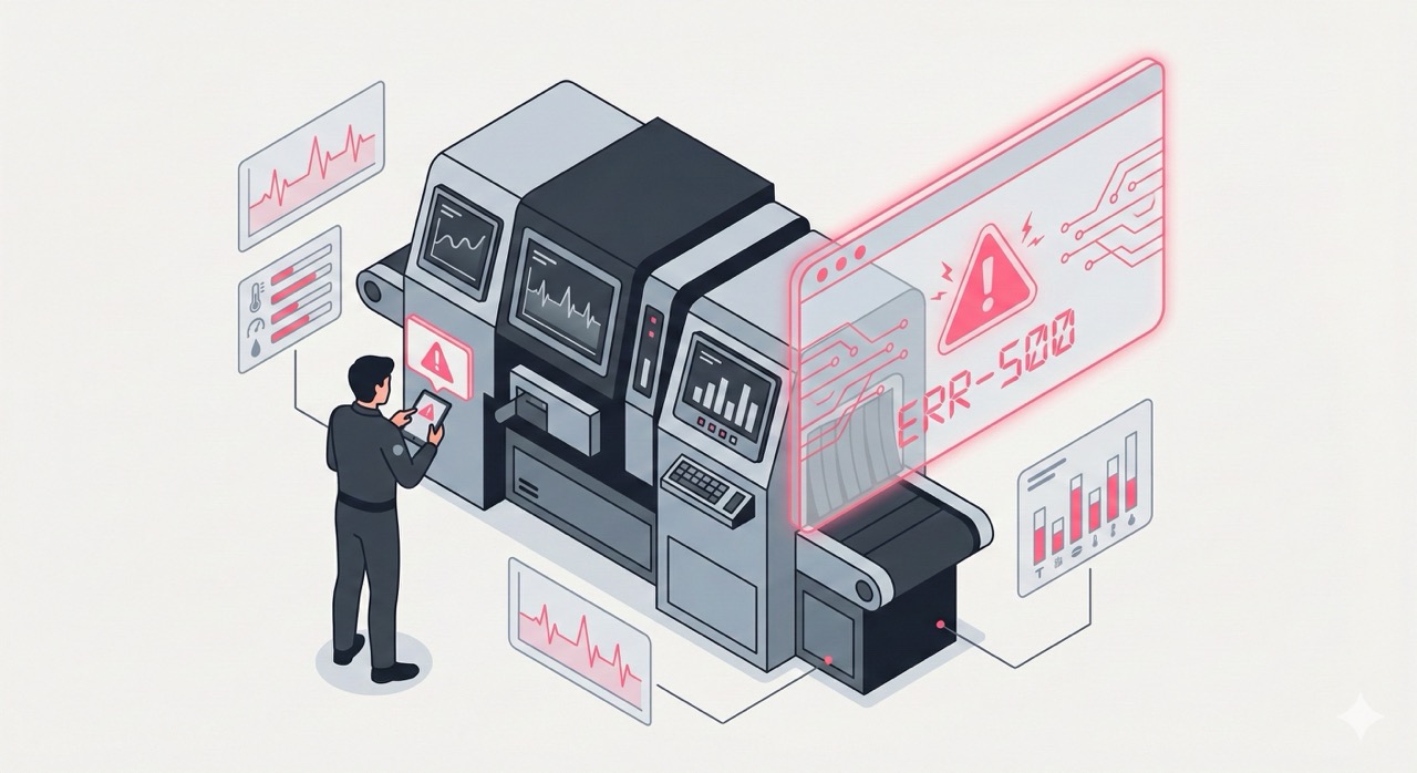 Machine Alarms & AI Troubleshooting