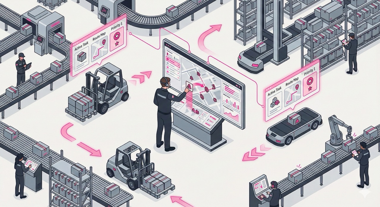 Material Transport Coordination