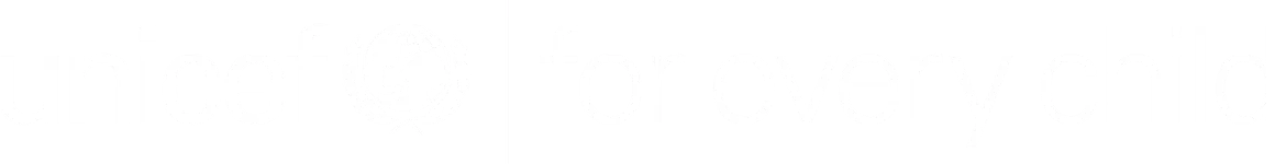 UNICEF logo with the tagline 'for every child'.