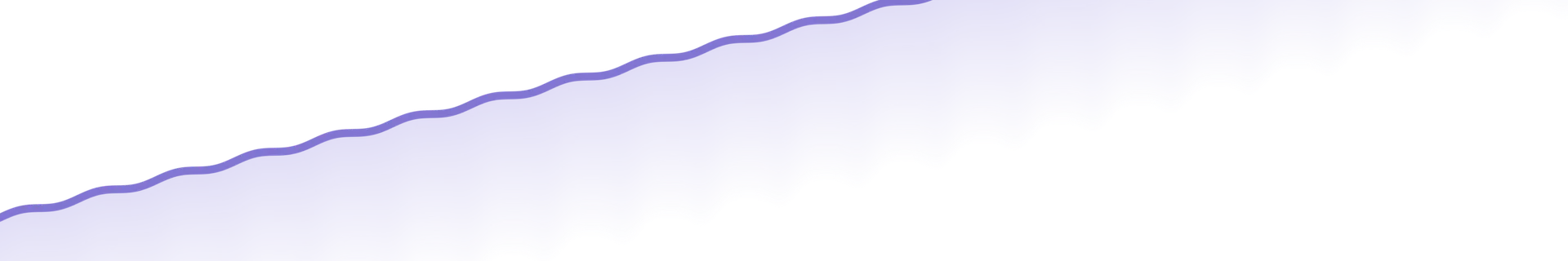 Rising line chart illustrating retirement savings growth