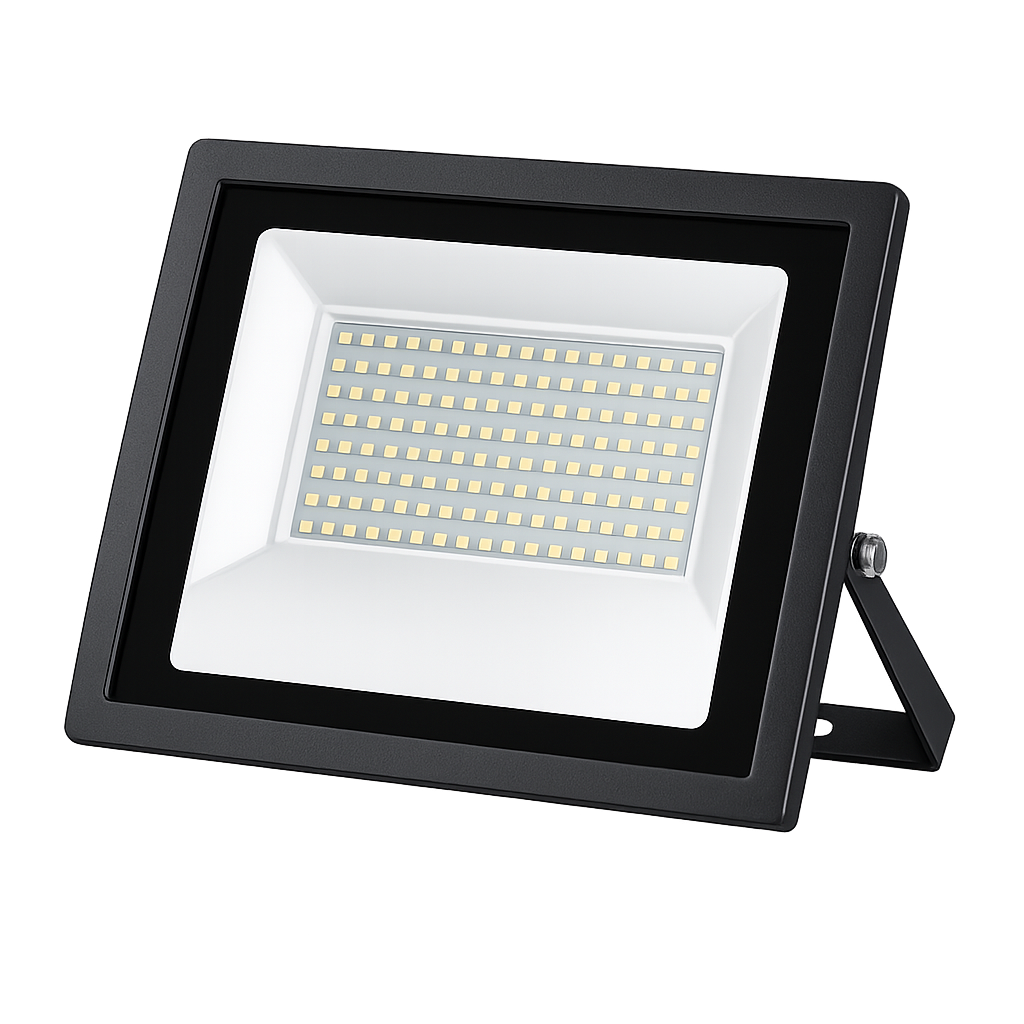 High-output luminaires designed to provide wide-area illumination for façades and large outdoor spaces.