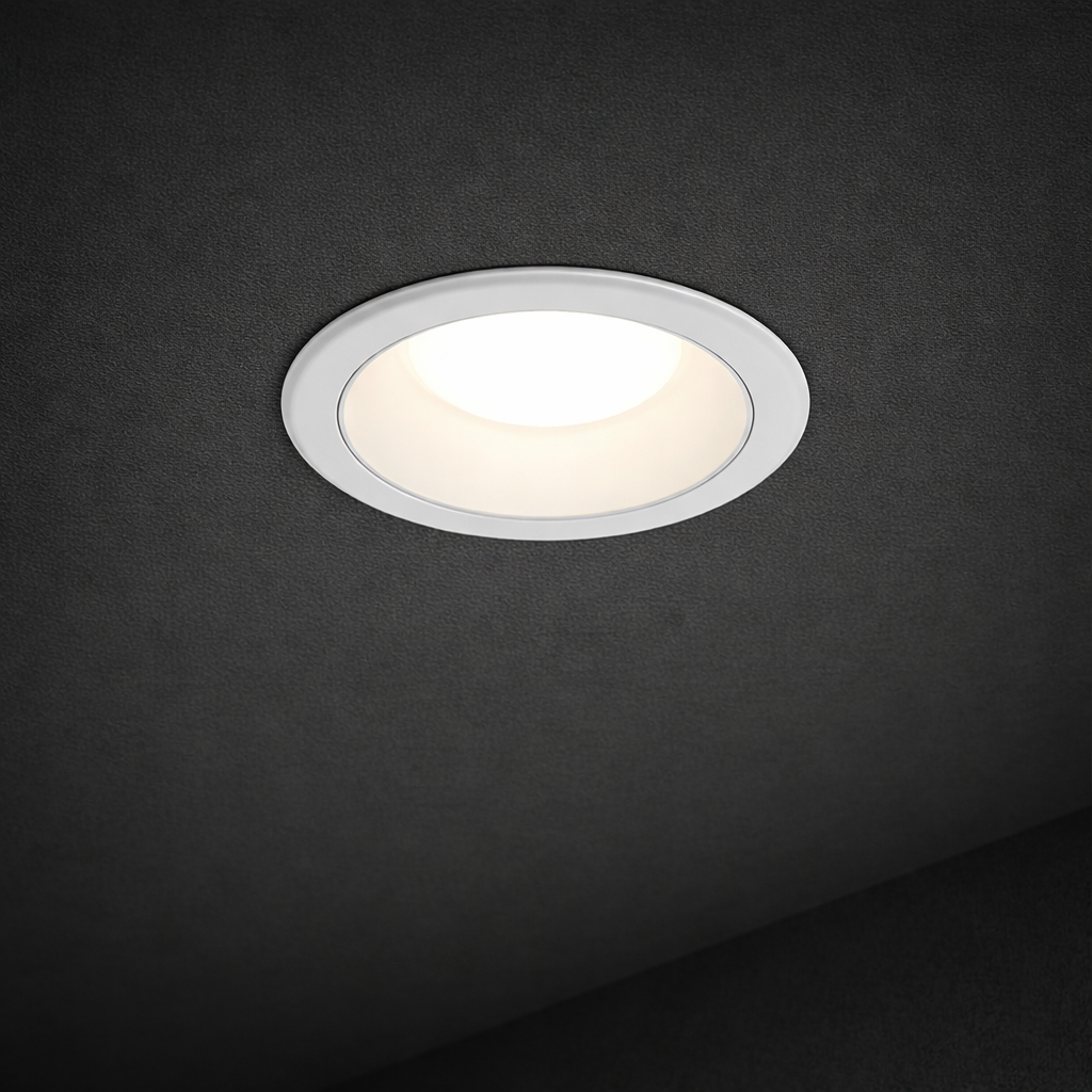 ROLO recessed LED COB downlight for interior architectural lighting