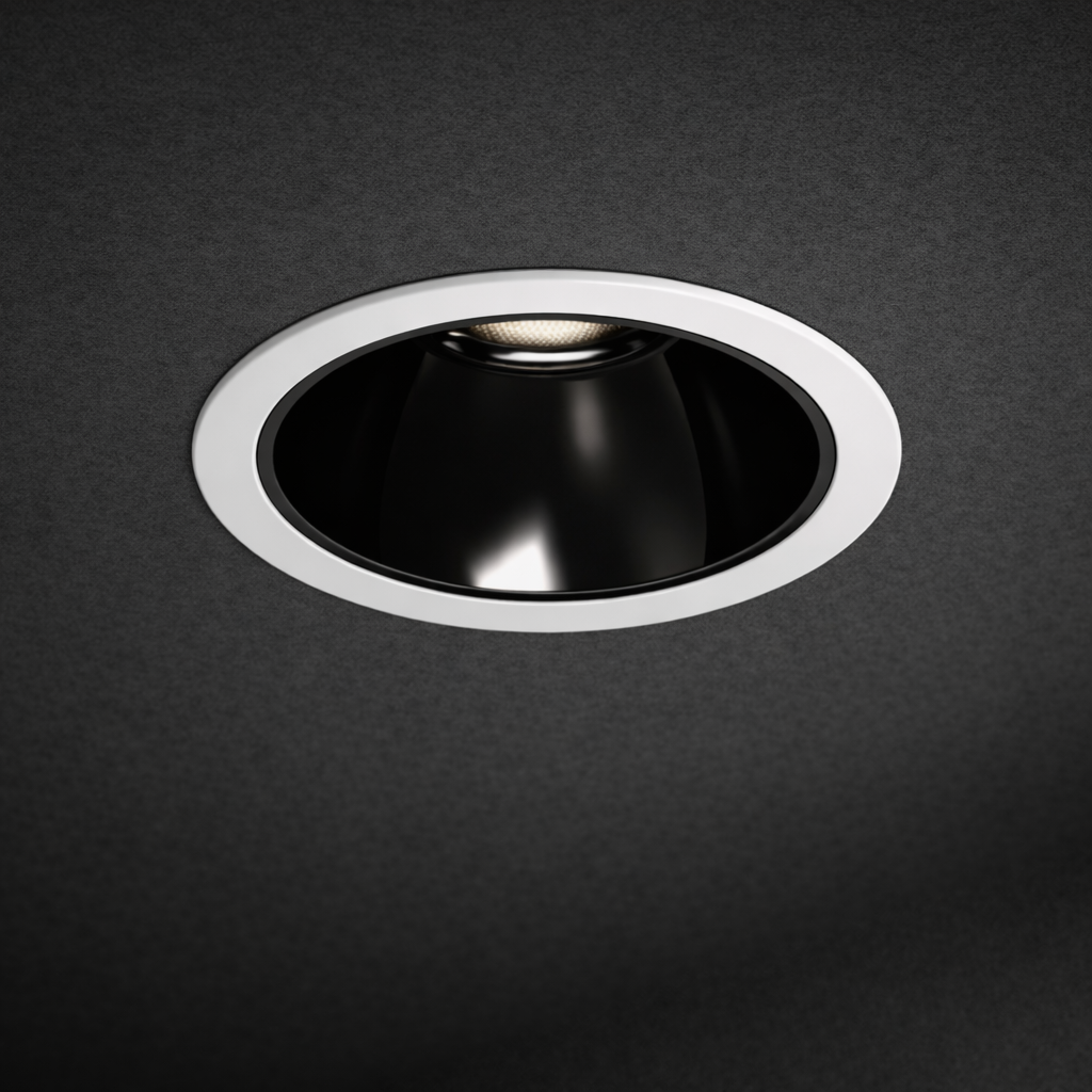 RINA-F recessed adjustable LED COB downlight for precision interior lighting