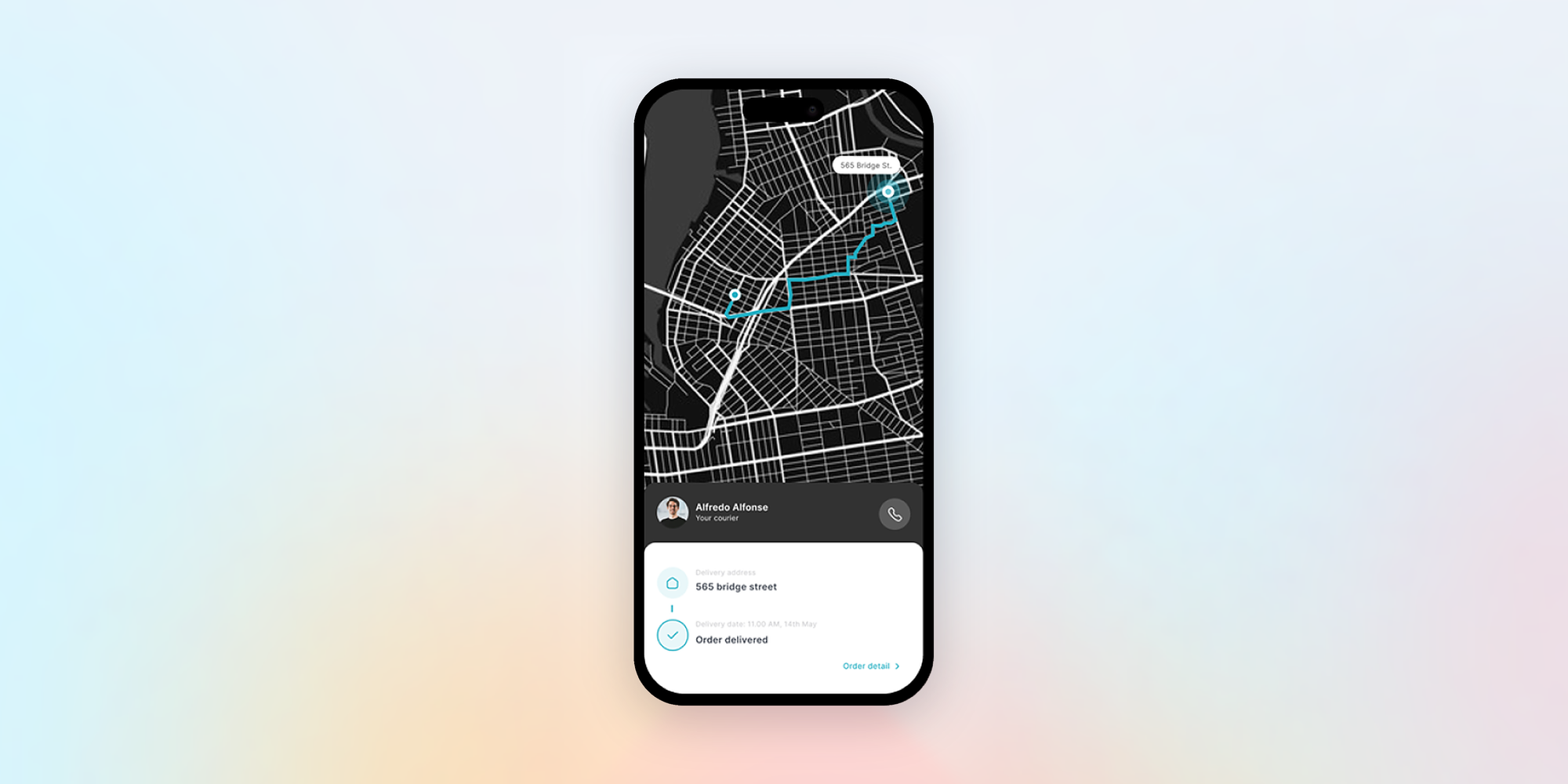 Ohi customer tracking experience, cover view