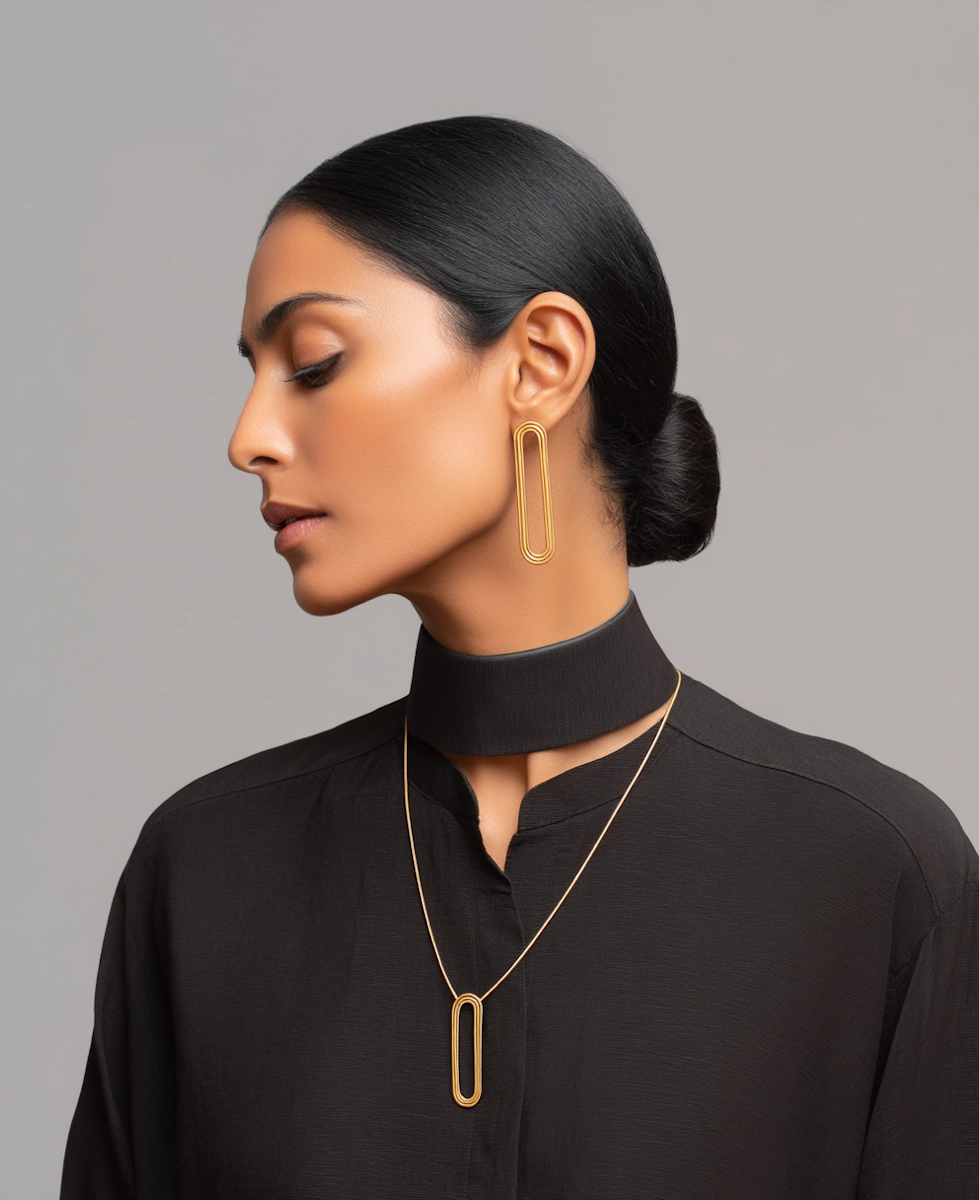 Elegant Profile Portrait