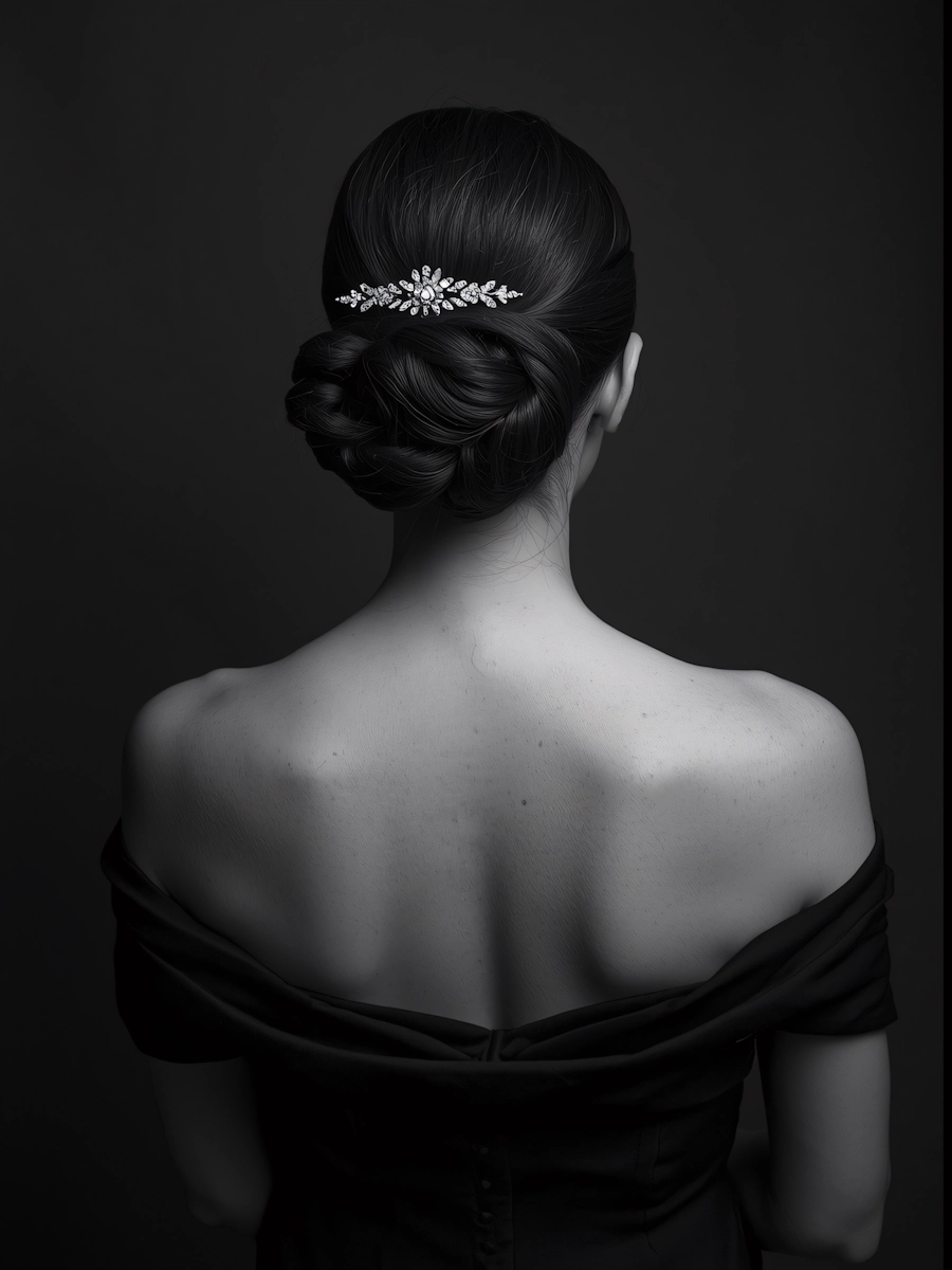 Elegant Hairstyle Portrait