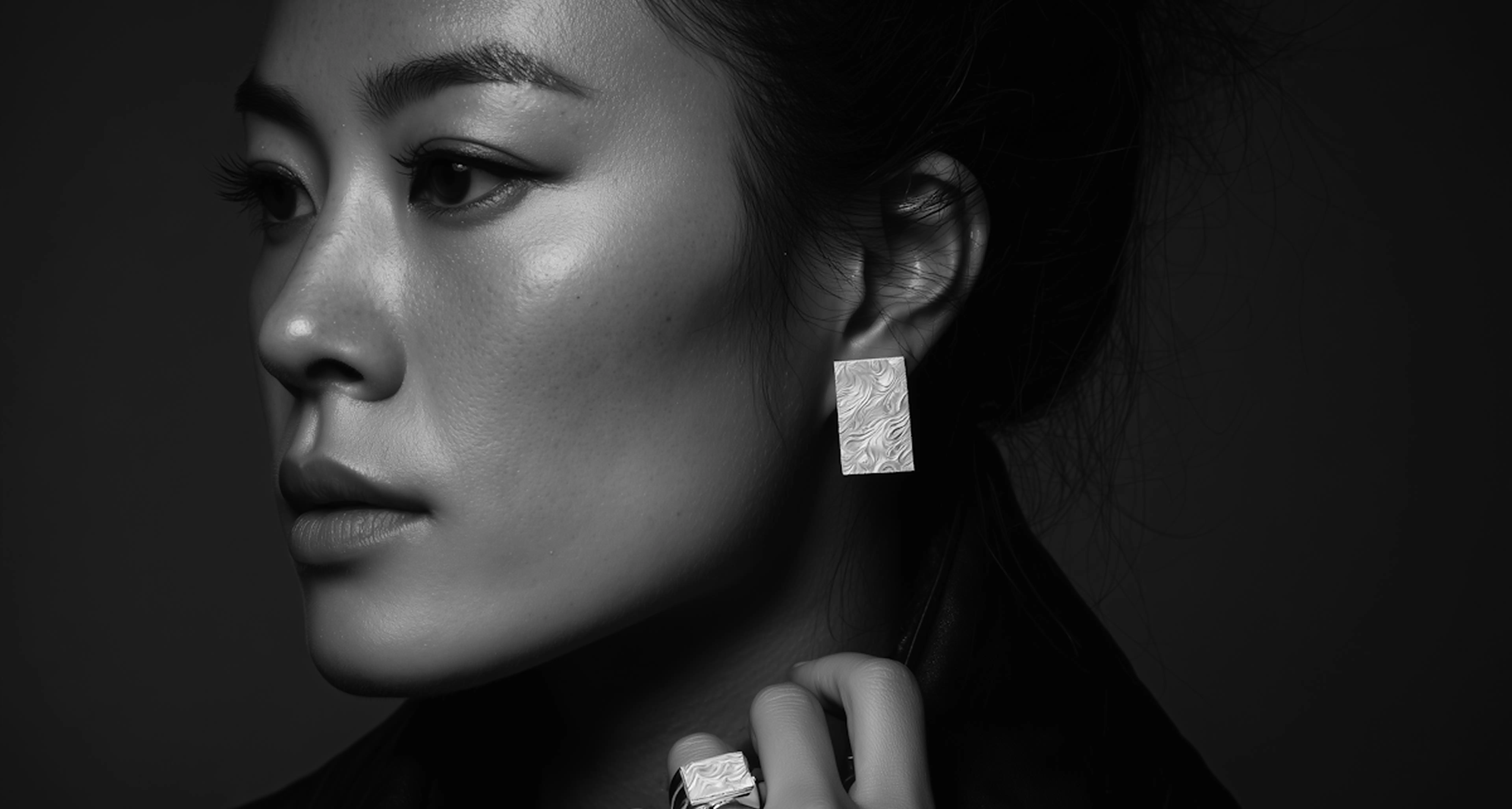 Woman Portrait With Jewelry