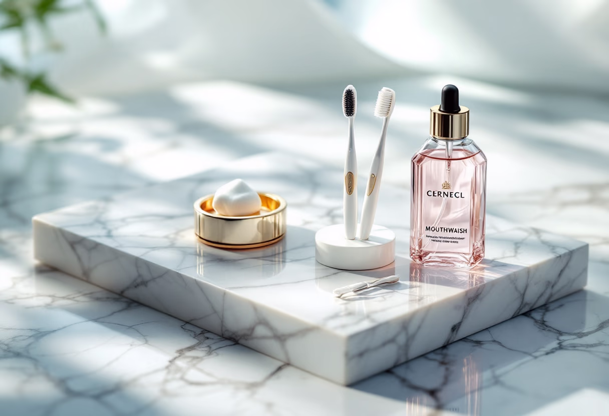 image of dental care products