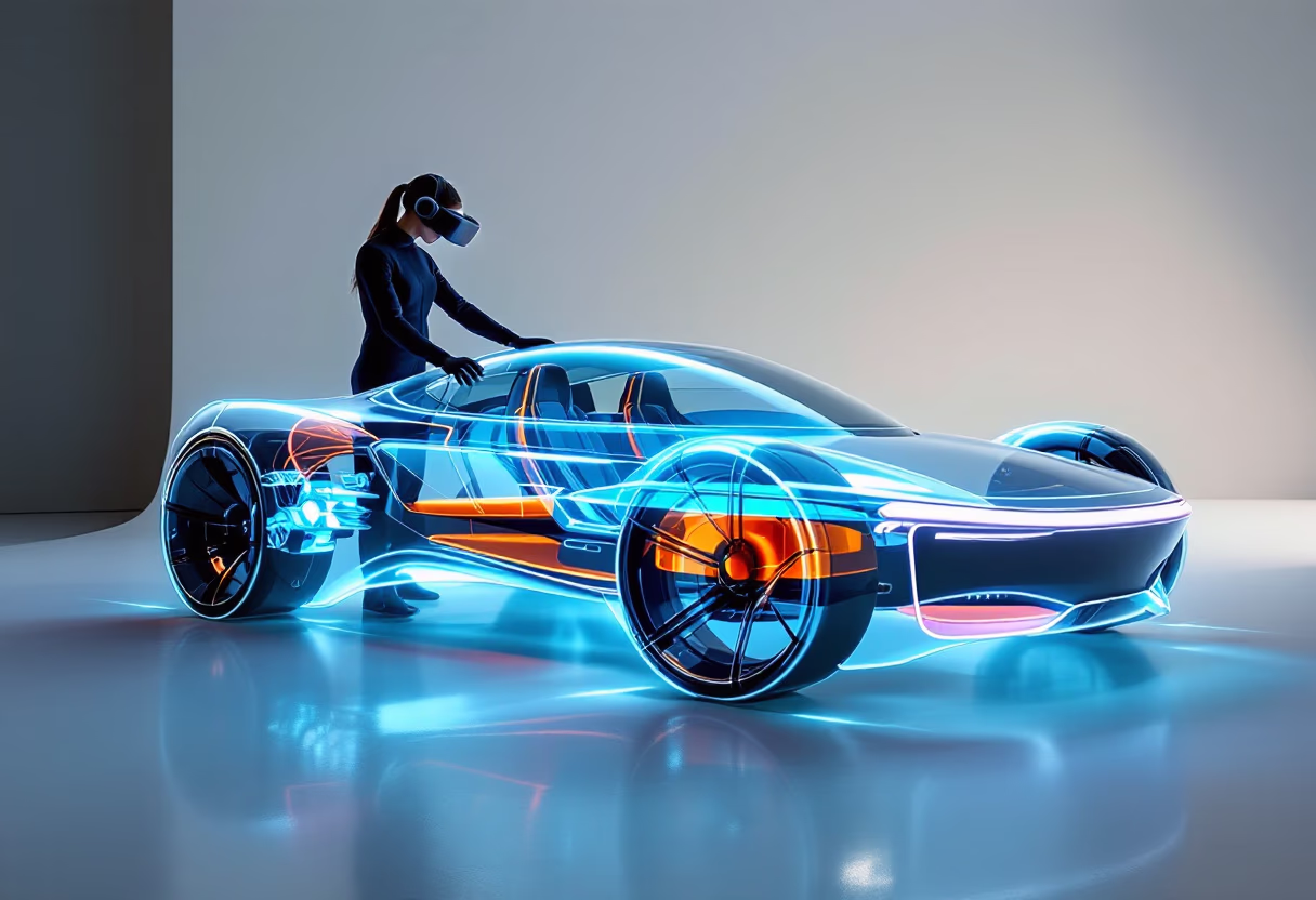 ar/vr experience in automotive design