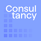 Blue square logo with the word 'Consultancy' split into two lines and a grid of smaller squares at the bottom.