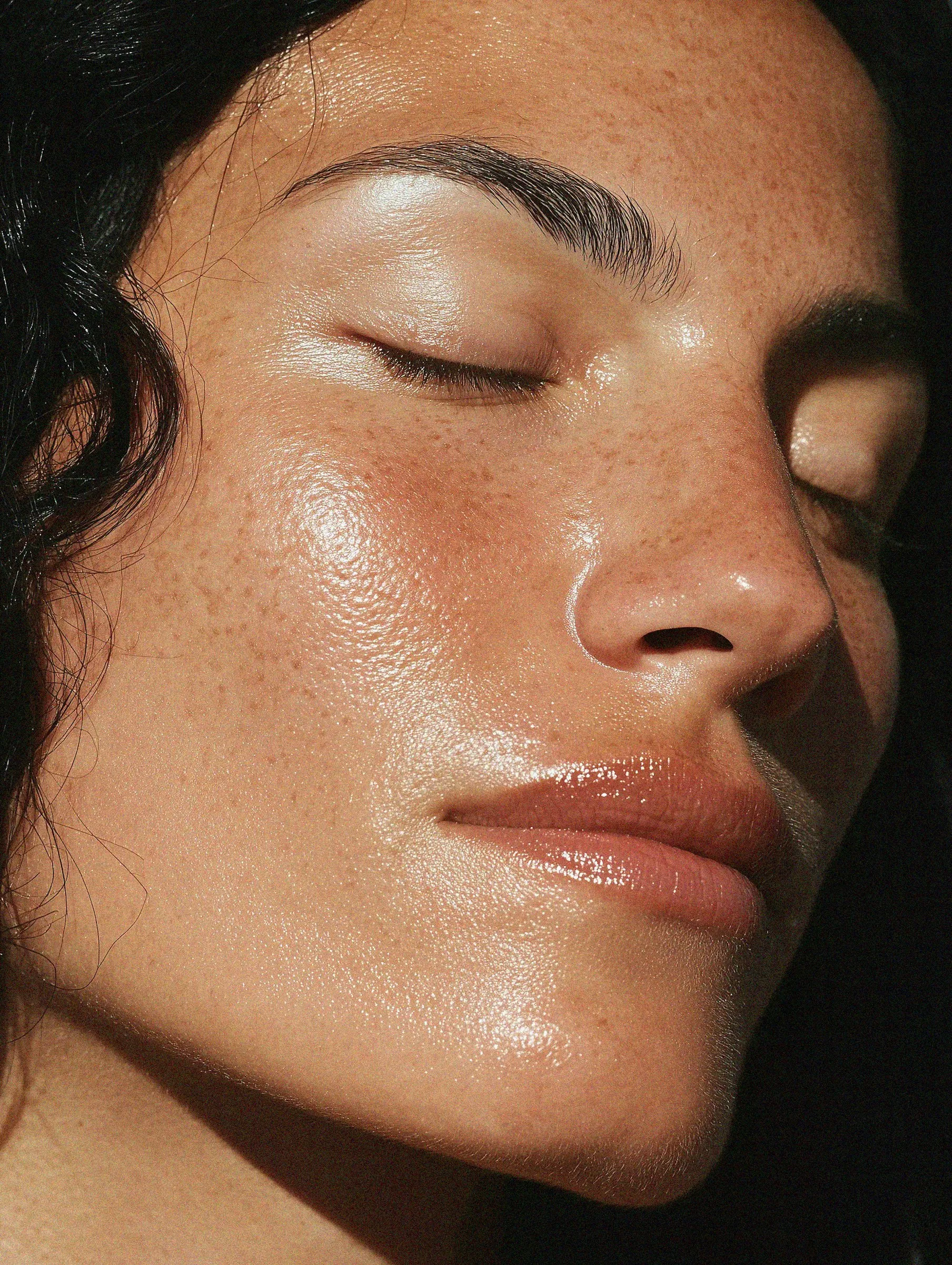 Glowing Skin Close-up