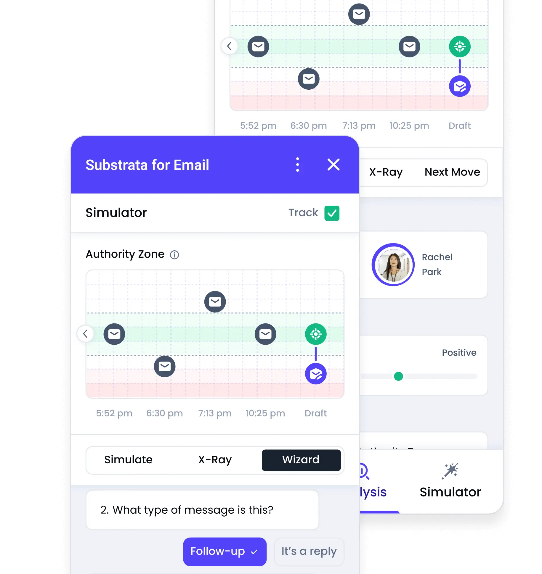 Two smartphone screens showing a cryptocurrency bridge app interface with options to select network and token, and fields to send and receive tokens with wallet address input.