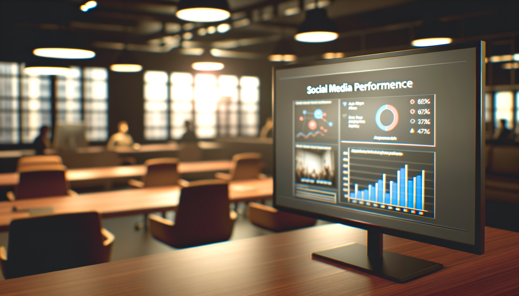 Featured image: data analytics dashboard social media performance charts