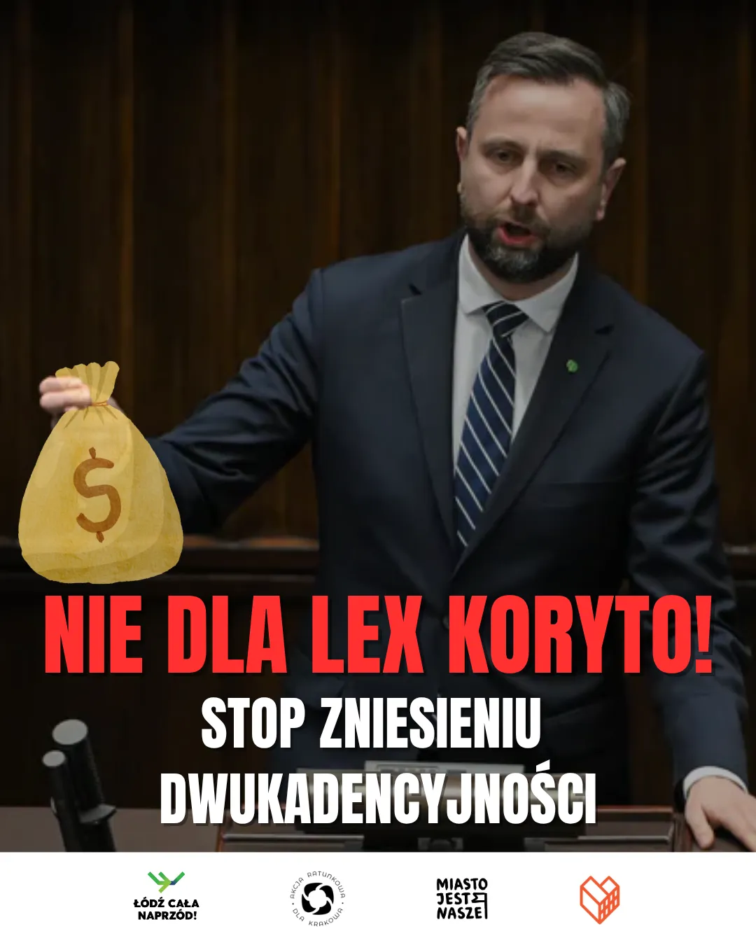 STOP Lex Koryto! Brońmy lokalnej demokracji! Stanowisko ruchów miejskich.