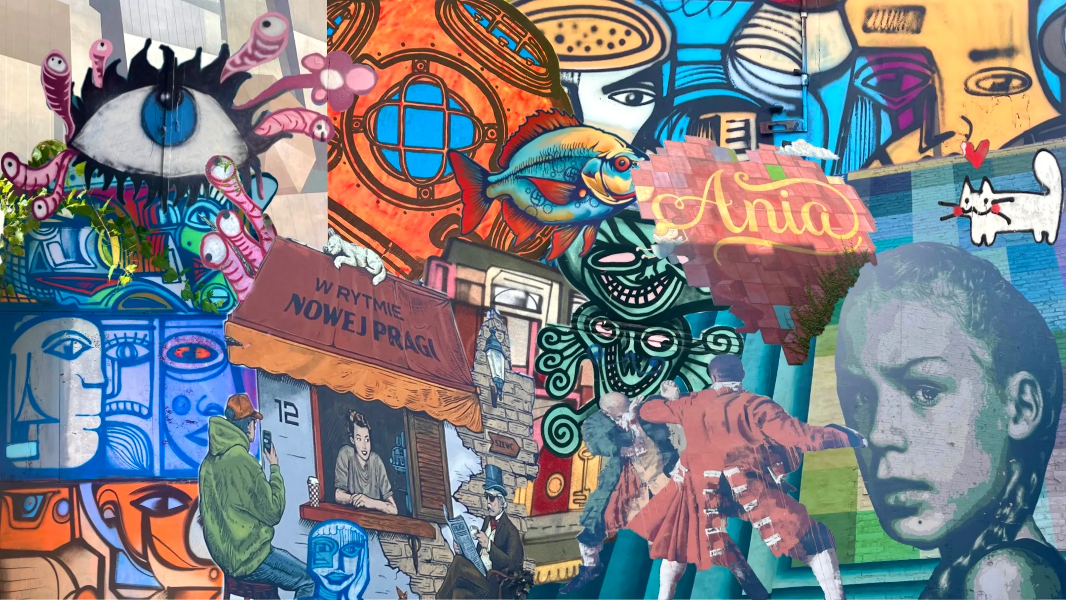 Sztuka uliczna na Pradze-Północ - tworzona z myślą o mieszkańcach czy inwestorach?