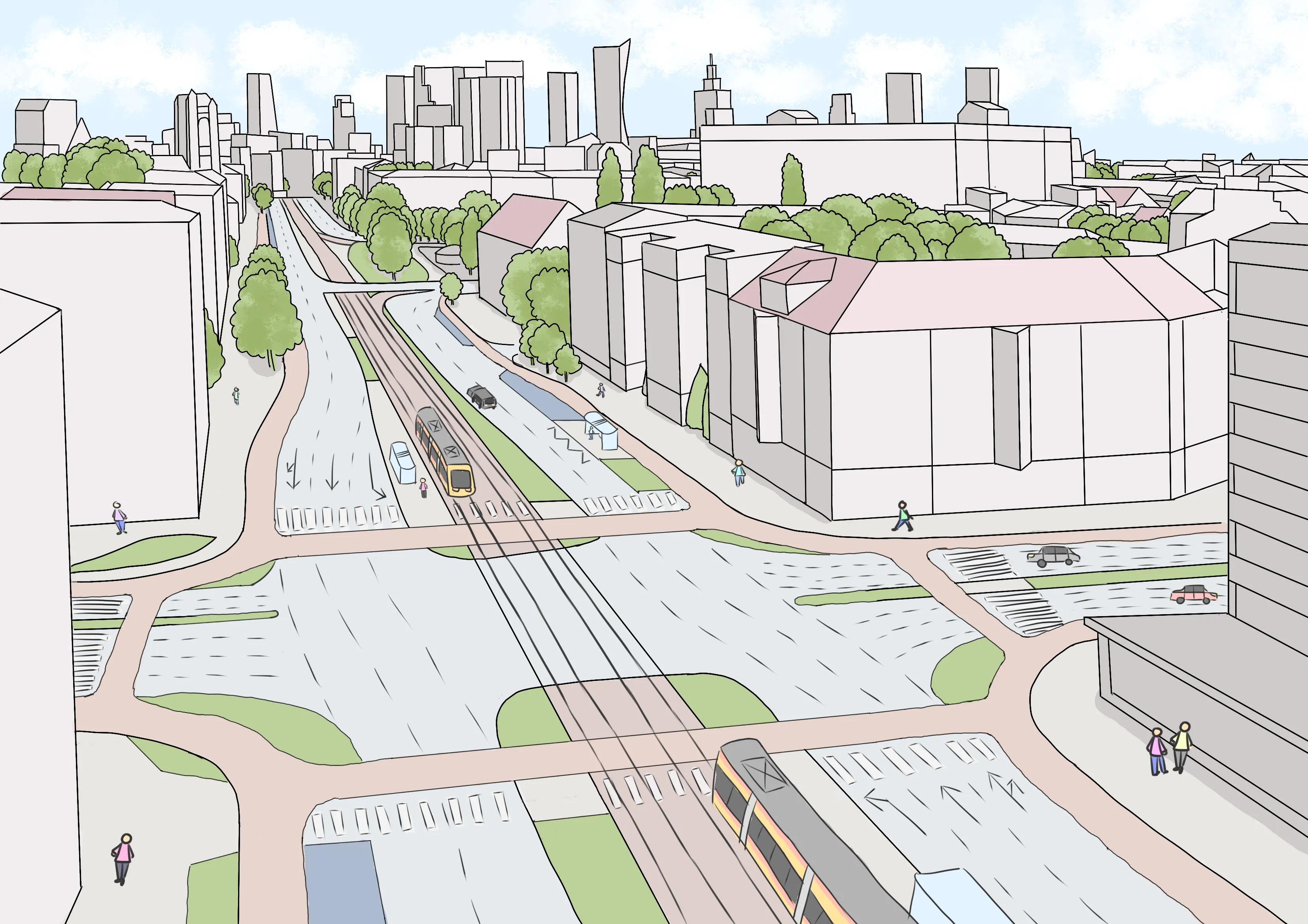 Jak zakończyć tetris na Wawelskiej? Proste rozwiązanie na trudne skrzyżowanie. #PopUpGrójecka #CzasNaPas.