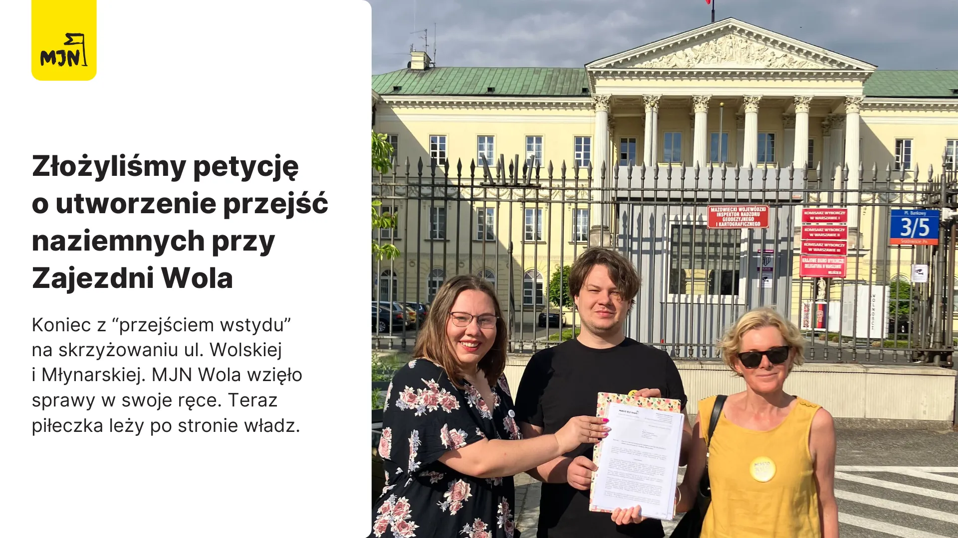 Koniec z "przejściem wstydu" na Woli?