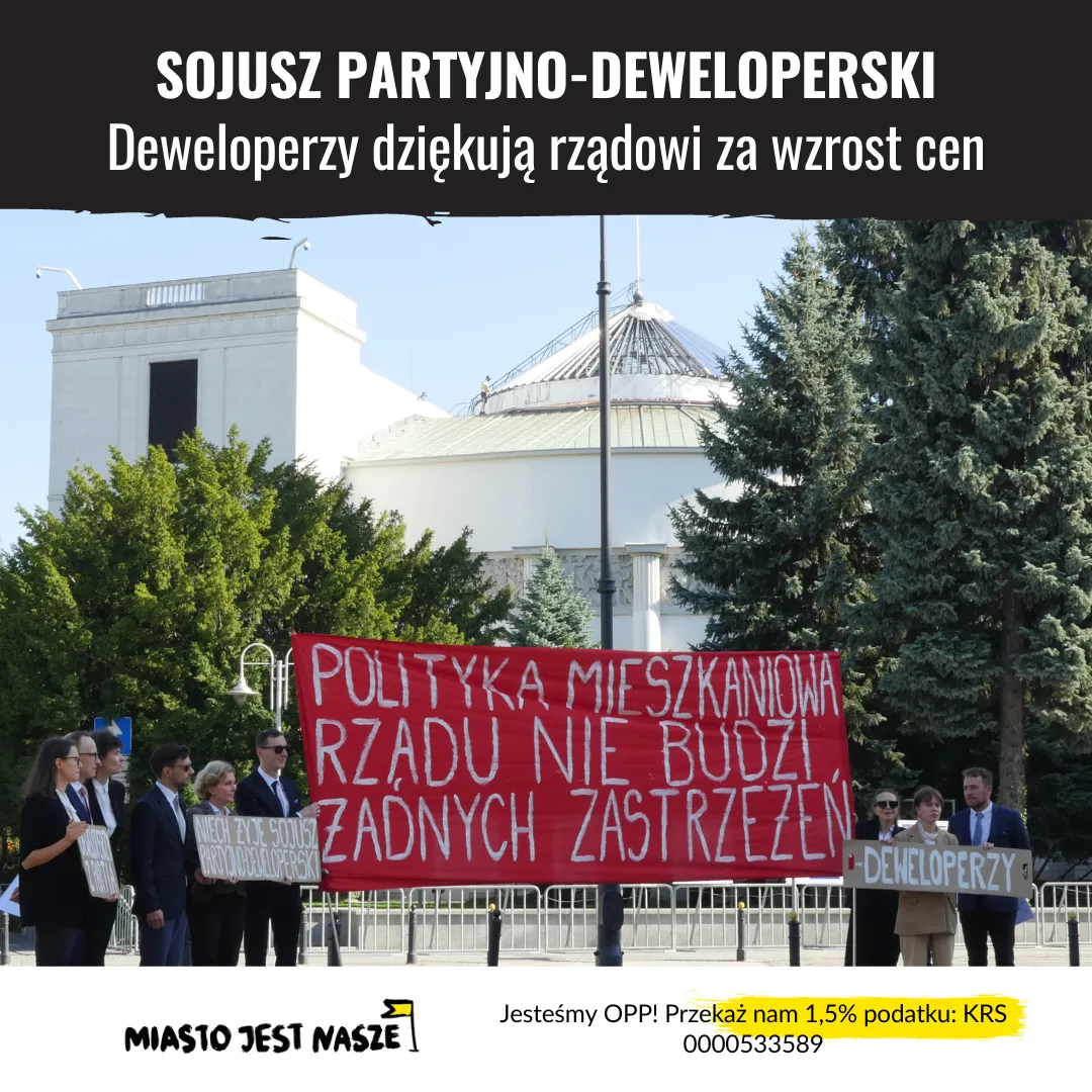 Sojusz partyjno-deweloperski za rządów PiS