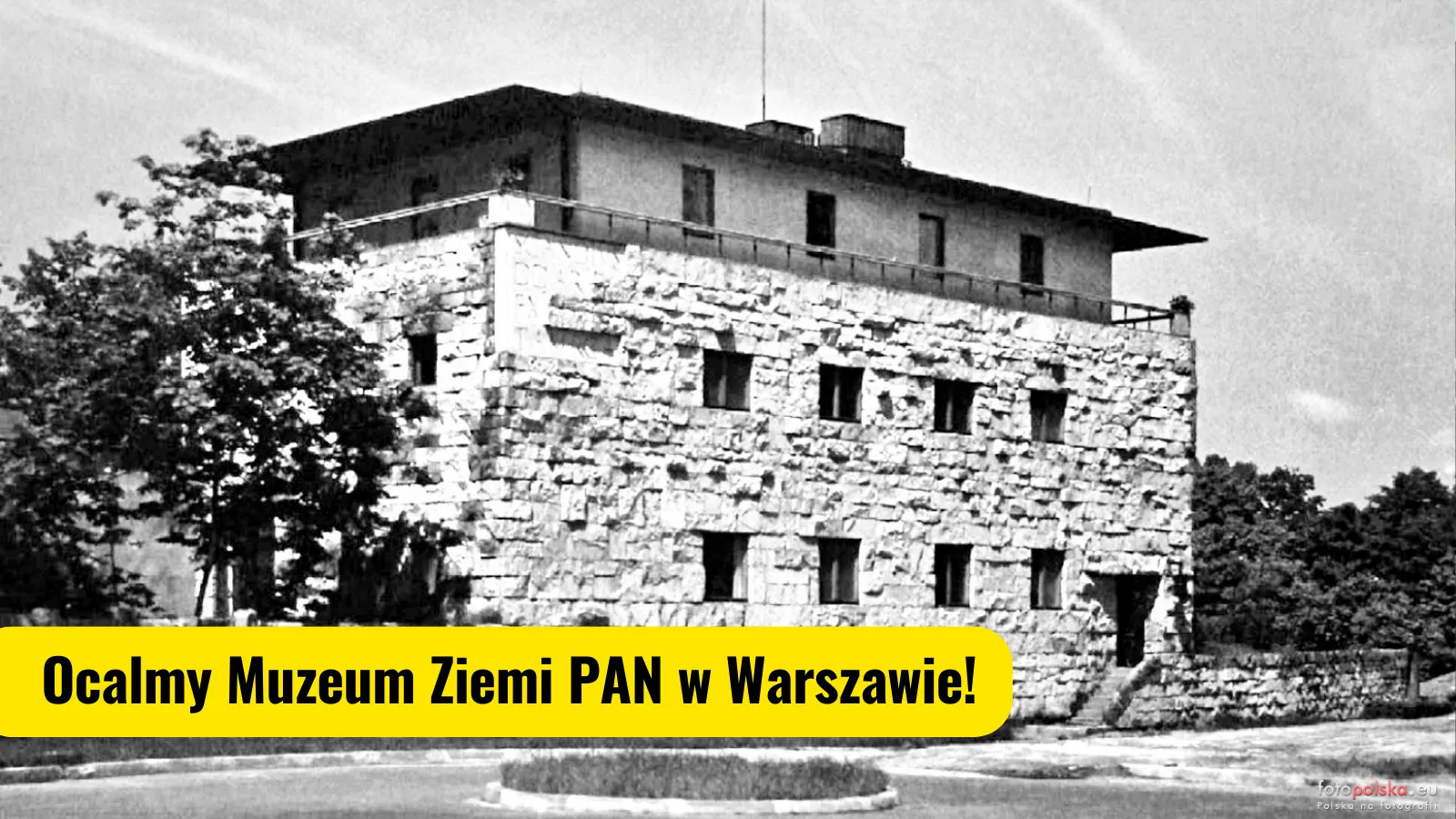 NIE dla likwidacji Muzeum Ziemi w Warszawie!