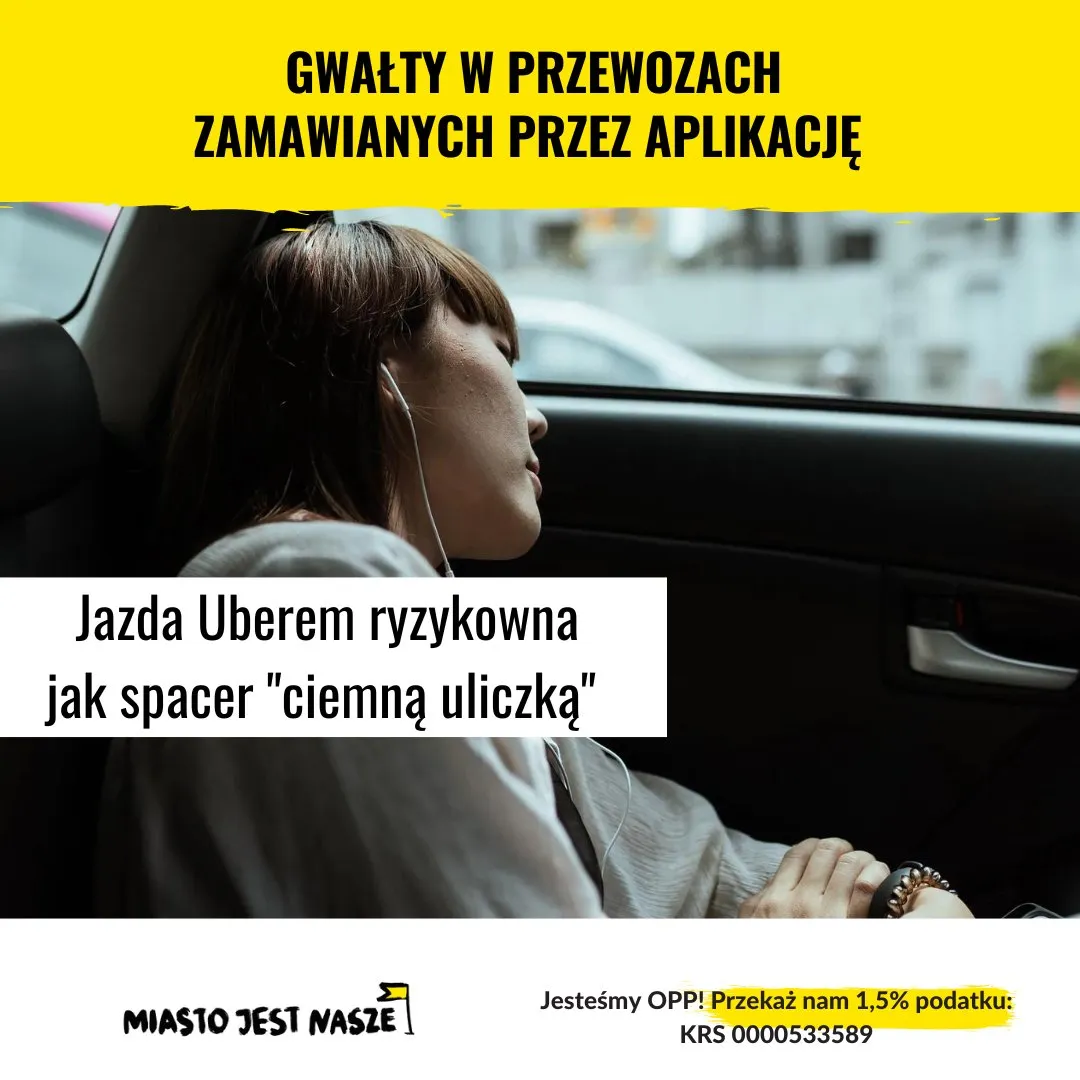 Gwałty w przewozach zamawianych przez aplikację